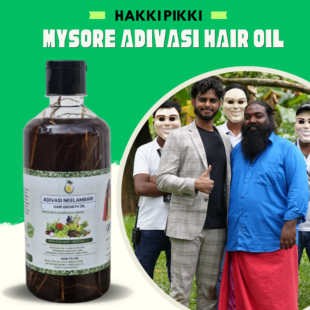 Hakki Pikki Adivasi Herbal Hair Oil
