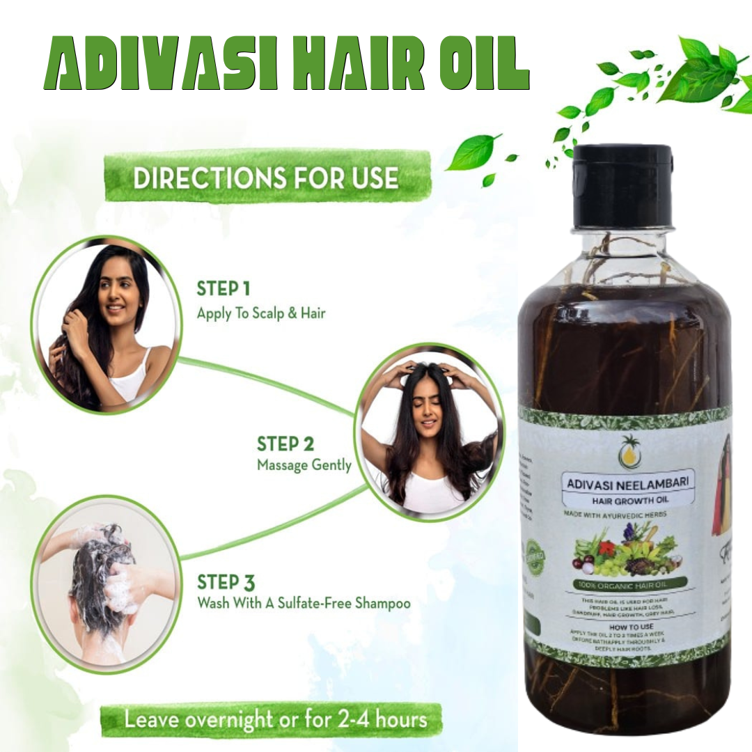 Hakki Pikki Adivasi Herbal Hair Oil – My Store